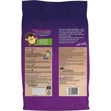 Spikes - Dry Dinner Hedgehog Food, 2.5kg Pack